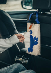 Playful Cat Butt Car Tissue Holder