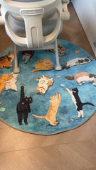 Cat Party Rug