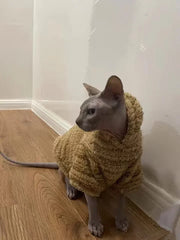 Kuscheliger Fleece-Katzenpullover
