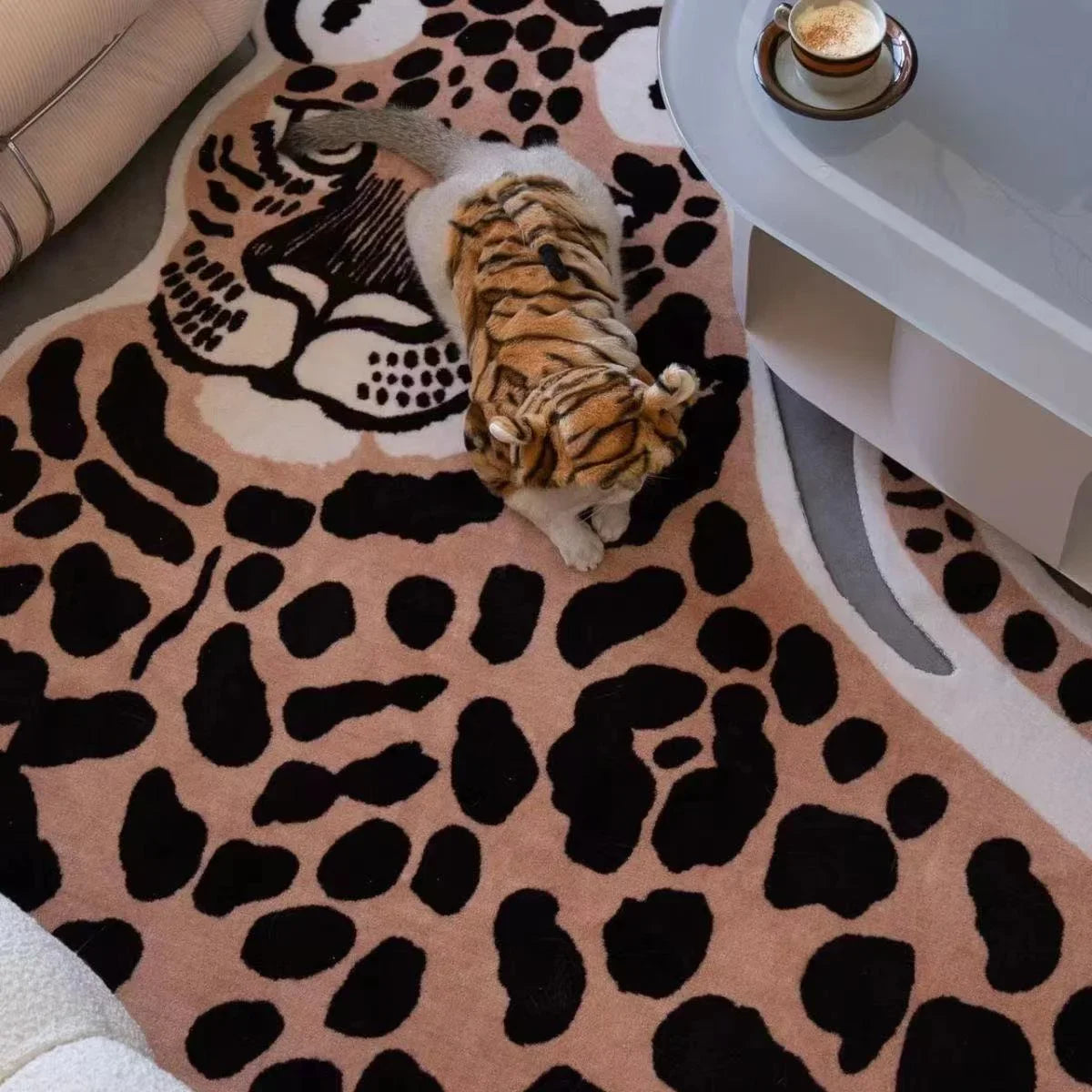 Costume Chat à Capuche Style Tigre