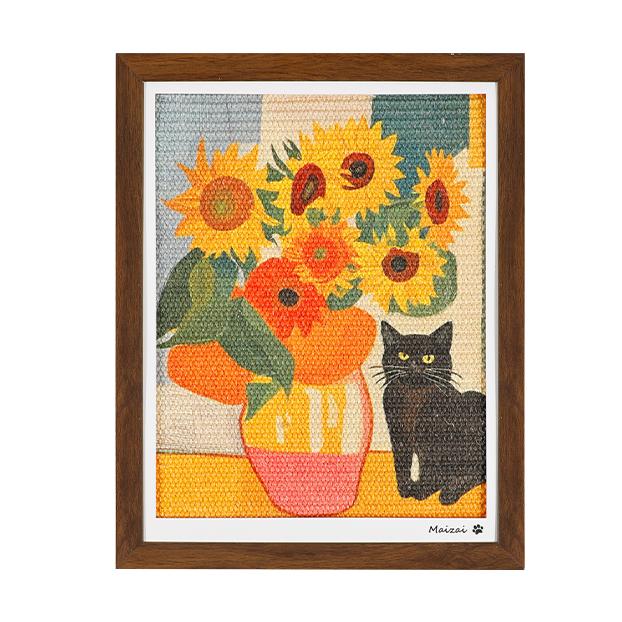 Oil Painting - Style Cat Scratcher