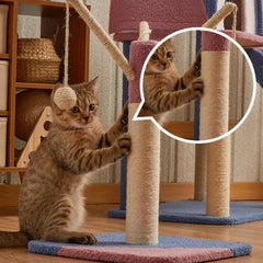 Morandi Dream Castle Cat Tree
