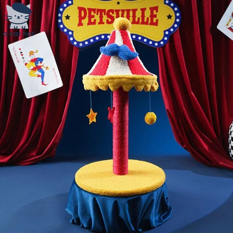 Circus Fun Katzenwohnserie (einschließlich Kratzbäume und Katzenbett) 