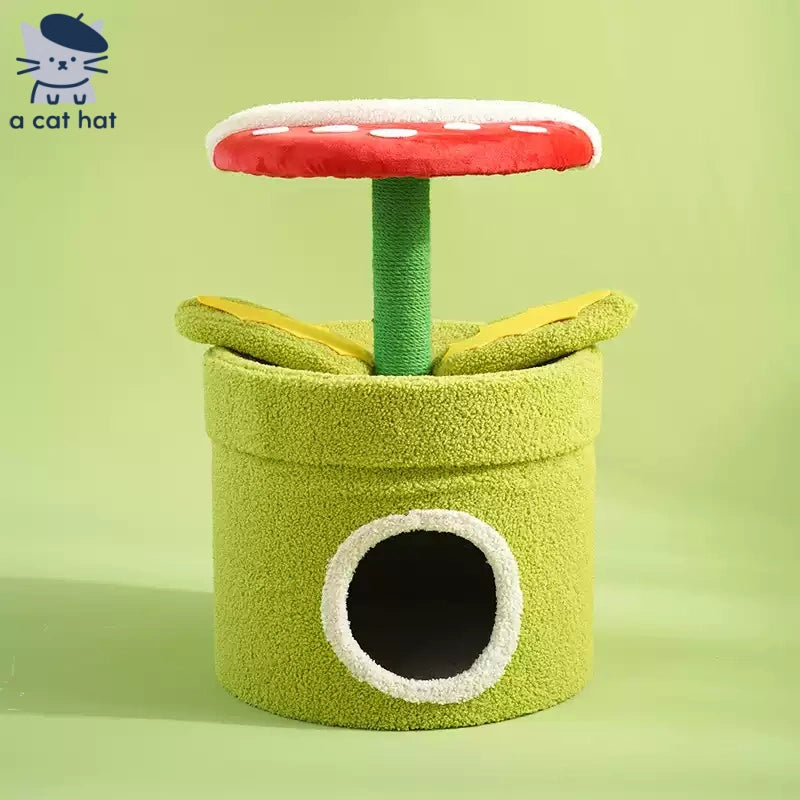Mario Piranha Plant Cat Tree