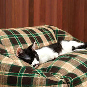 Retro Plaid Cat Habitat Set