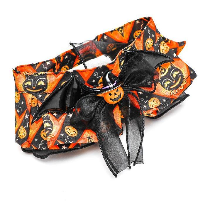 Lindo disfraz de murciélago para mascota de Halloween 