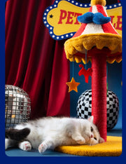 Circus Fun Katzenwohnserie (einschließlich Kratzbäume und Katzenbett) 