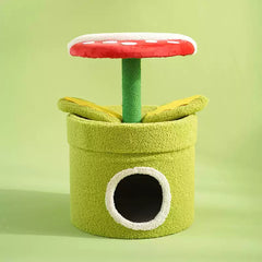 Mario Piranha Plant Cat Tree