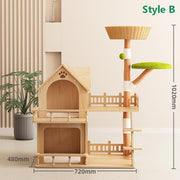 Rustic Classic Multi-Level Cat Tree