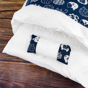Cama futón para gatos de estilo japonés