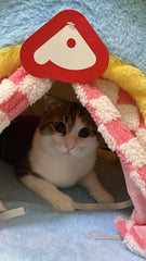 Portable Balcony Cat House