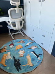 Cat Party Rug
