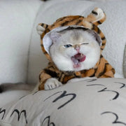 Tiger Style Hooded Cat Costume