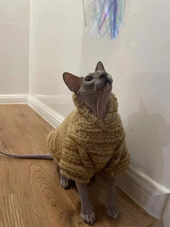 Pull en Polaire Confortable pour Chat