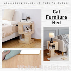 Multi-Functional Side Table Cat Tree