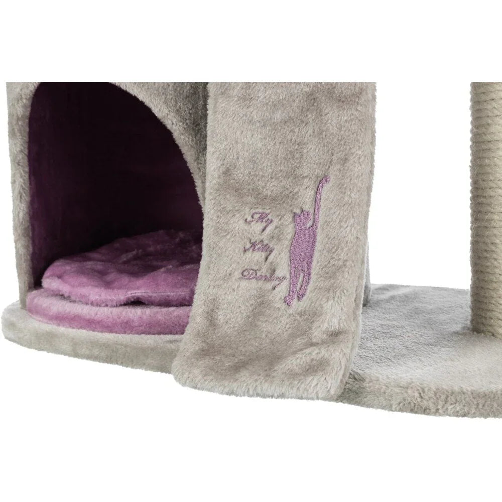 Árbol para gatos con castillo de princesa de ensueño 