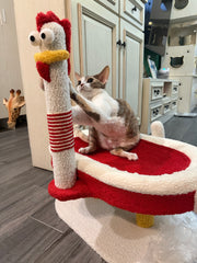 Screaming Chicken Cat Tree