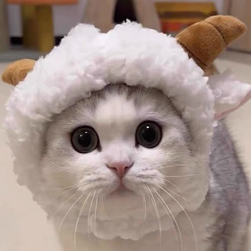 Big White Goose Hat