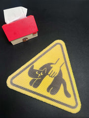 Meow Police Alert Cardboard Scratching