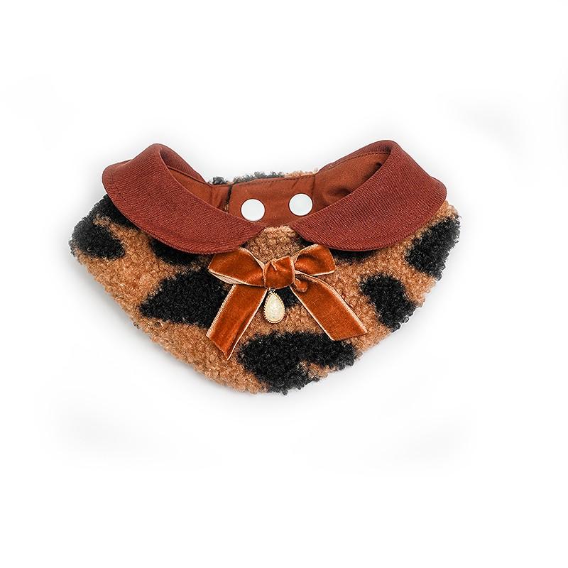 Stylish Cat Beret and Bib Set
