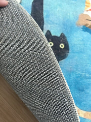 Katzenparty-Teppich