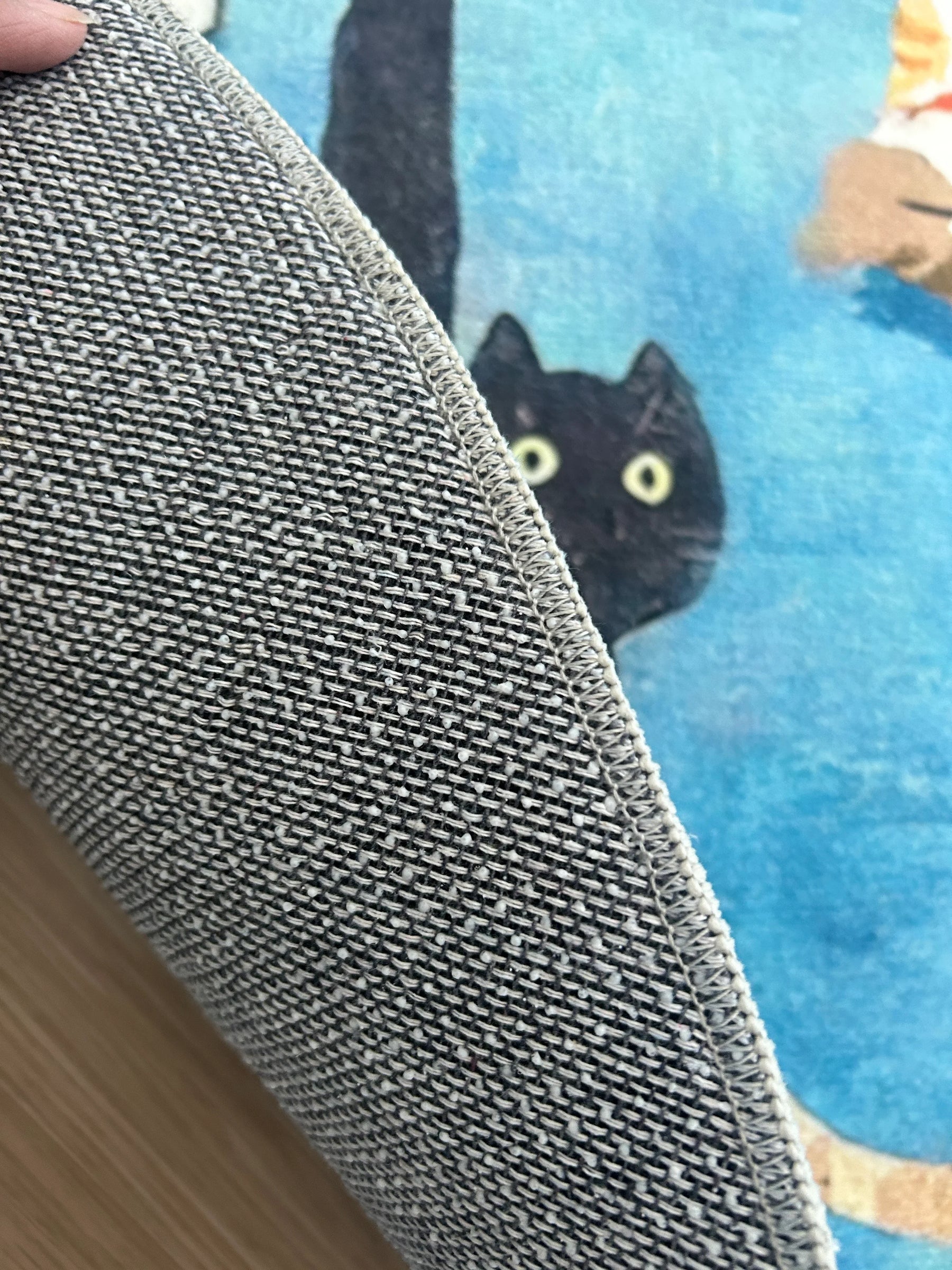 Katzenparty-Teppich