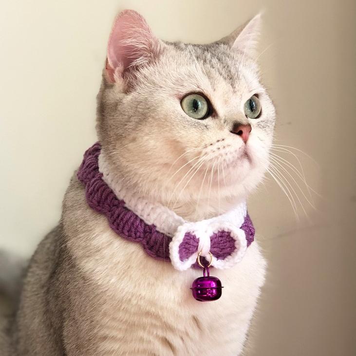 Sweet Bowtie Cat Collar
