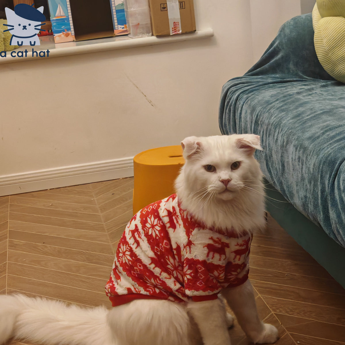 Christmas Style Pet Cat Sweater