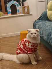 Christmas Style Pet Cat Sweater