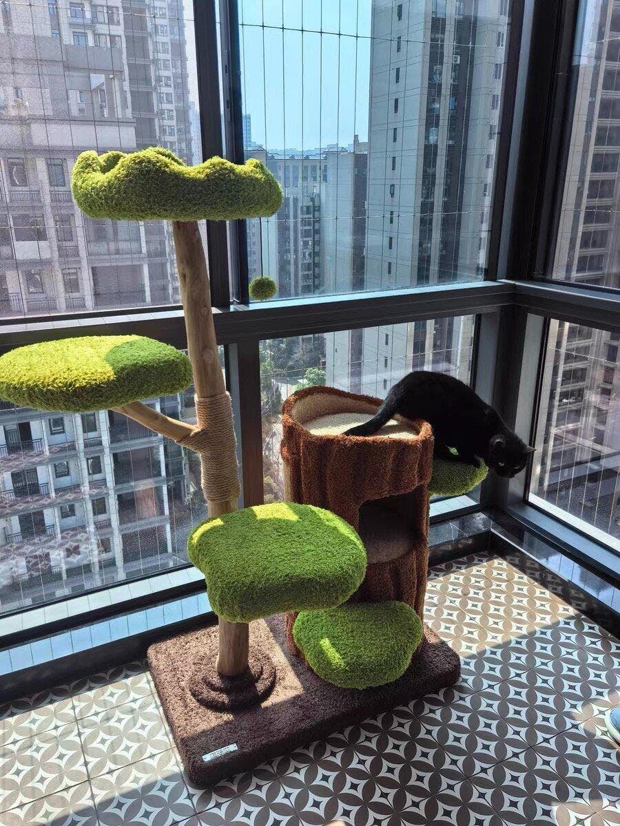 Árbol para gatos Forest Haven Tree-Hole