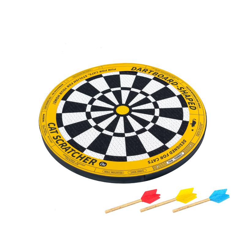 Dartboard - Shaped Cat Scratcher