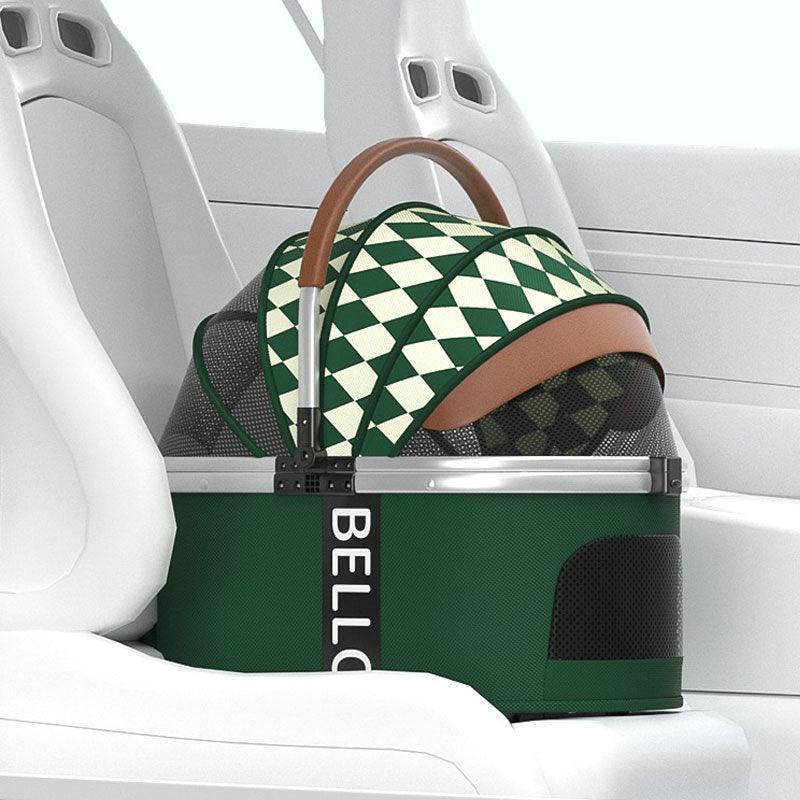 Multi-Function Pet Stroller (with Detachable Carrier)