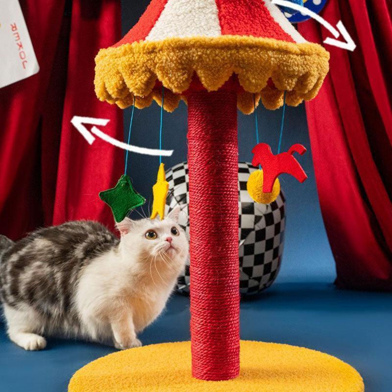 Circus Fun Katzenwohnserie (einschließlich Kratzbäume und Katzenbett) 