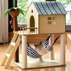 Coconut Tree Island Cat Tree