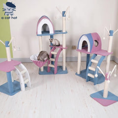 Morandi Dream Castle Cat Tree