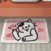 Kuh-Katze-Badezimmer-Antirutschmatte