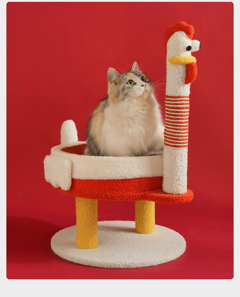 Screaming Chicken Cat Tree