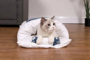 Cama futón para gatos de estilo japonés
