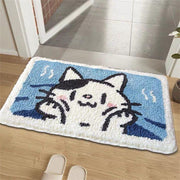 Kuh-Katze-Badezimmer-Antirutschmatte
