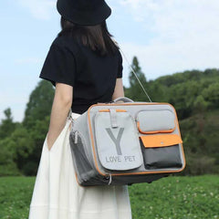 Versatile Easy-Go · Trolley & Backpack Breathable Cat Carrier