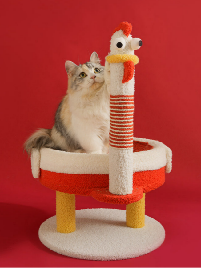 Screaming Chicken Cat Tree