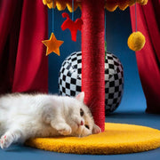 Circus Fun Katzenwohnserie (einschließlich Kratzbäume und Katzenbett) 