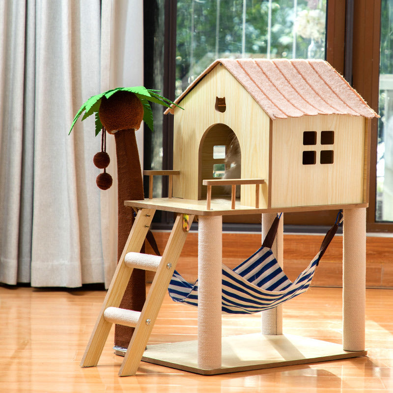 Coconut Tree Island Cat Tree
