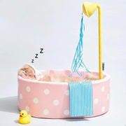 Pink Wave Bubble Tub Cat Bed