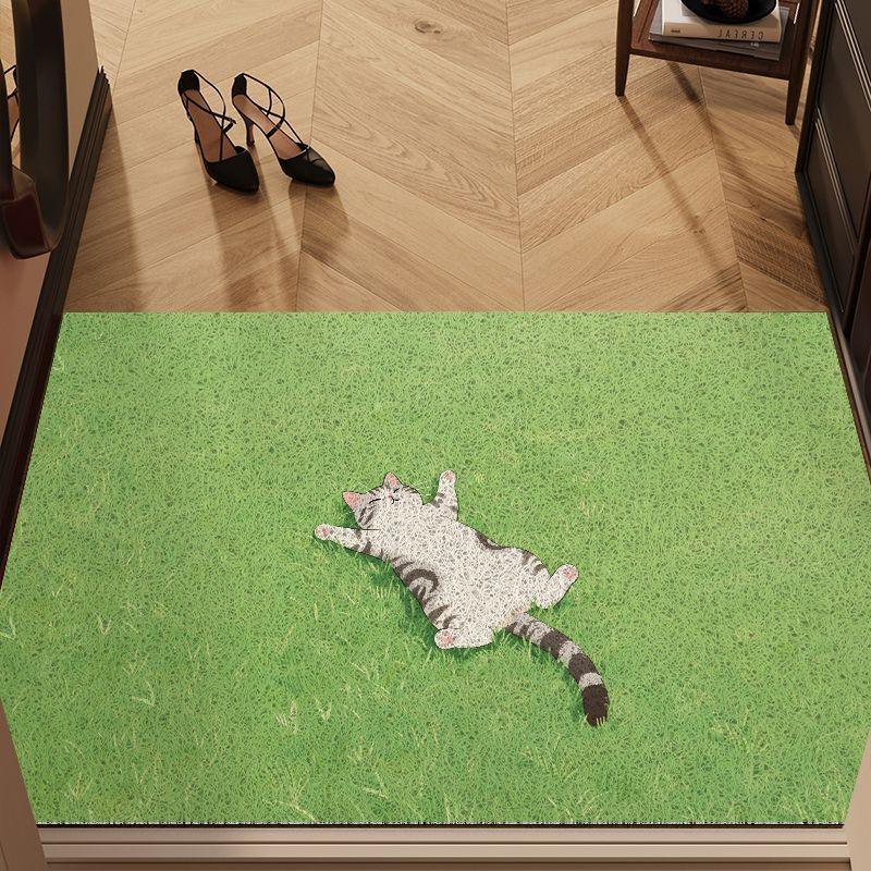 Fauler Katzen-Kunstrasen-Teppich