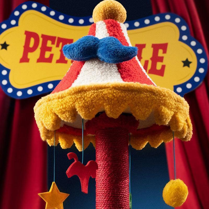 Circus Fun Katzenwohnserie (einschließlich Kratzbäume und Katzenbett) 