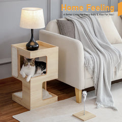 Multi-Functional Side Table Cat Tree
