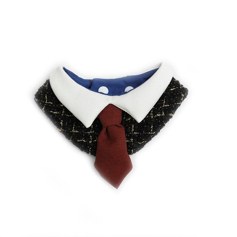 Gentleman Cat Plaid Bowtie