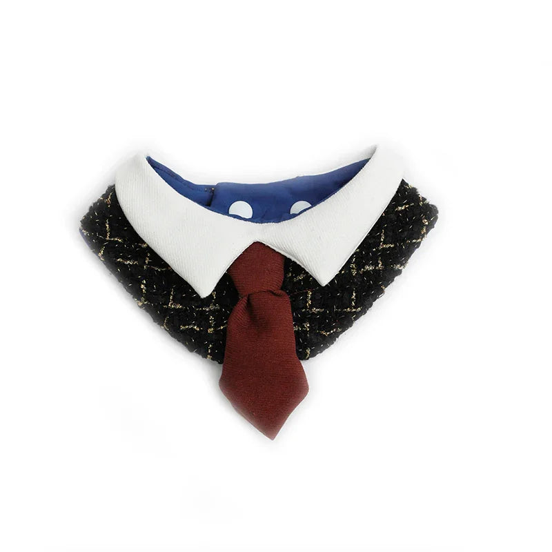 Gentleman Cat Plaid Fliege