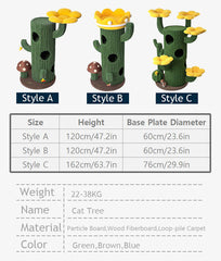 Desert Bloom Cactus Cat Tree